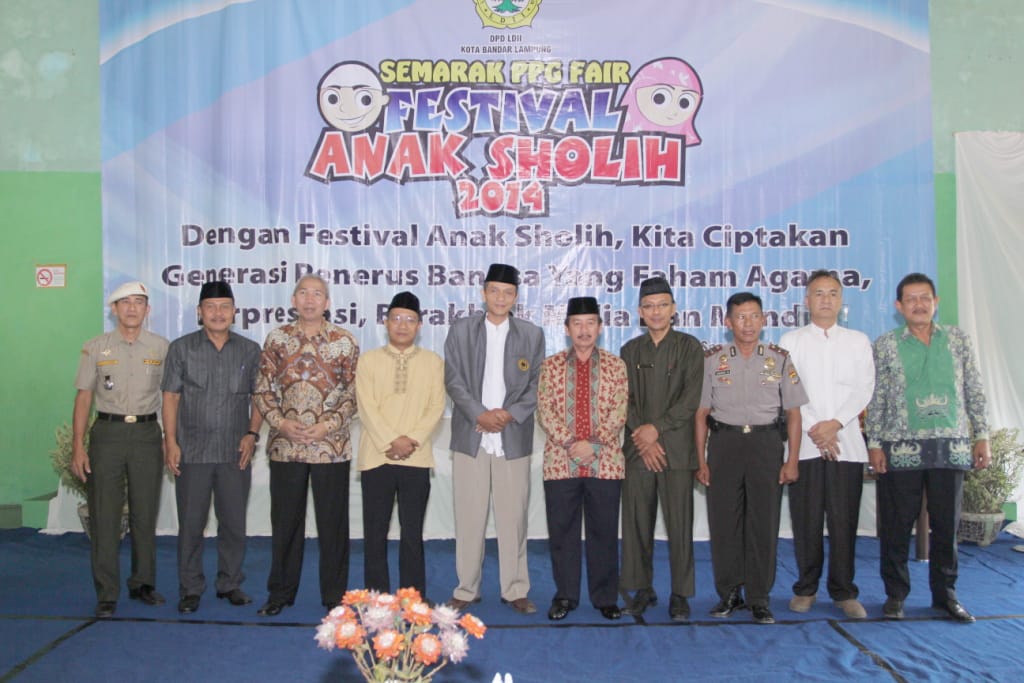 foto bersama festival anak solih ldii lampung