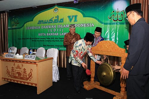 Walikota Buka Musda VI LDII Kota Bandar Lampung