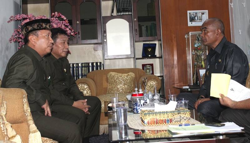 LDII Bersilaturahim dengan Kaban Kesbangpol Provinsi Lampung Irwan S Marpaung