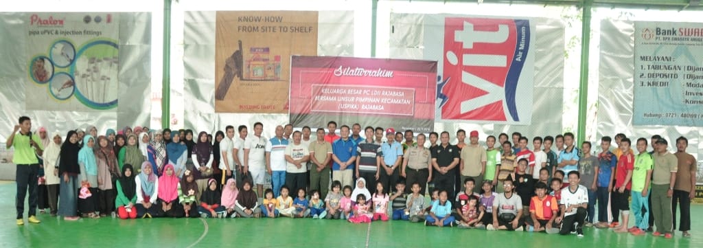 Silaturohim PC LDII Rajbasa dengan Uspika Rajabasa