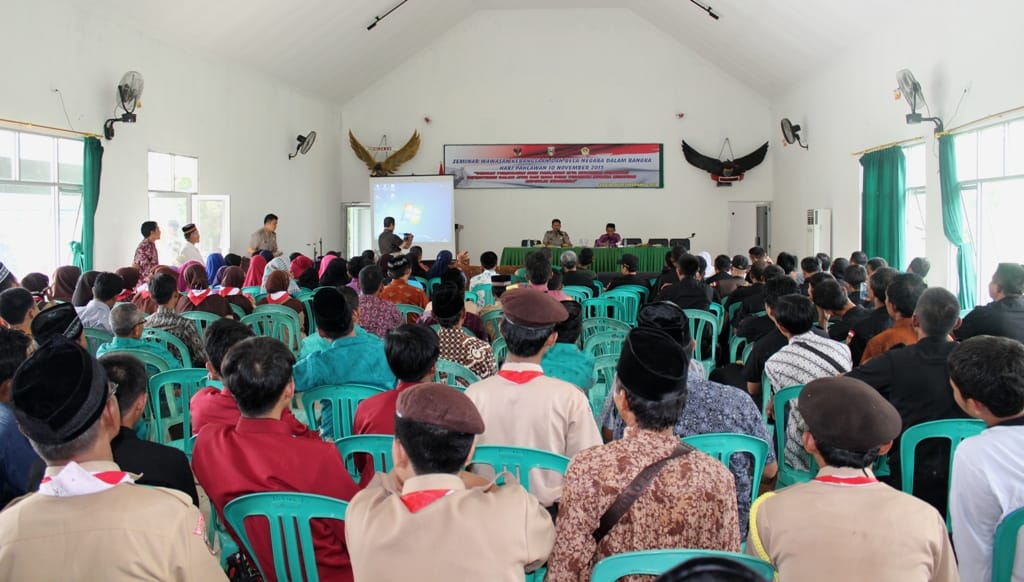 suasana seminar wawasan kebangsaan ldii kabupaten tanggamus