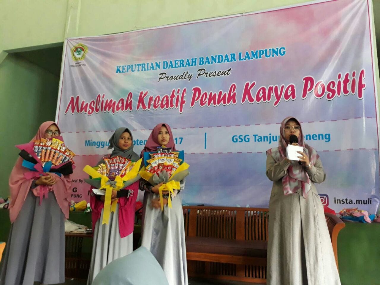 Dukung Ekonomi Kreatif LDII Kota Bandar Lampung Tingkatkan Kreativitas Remaja Putri