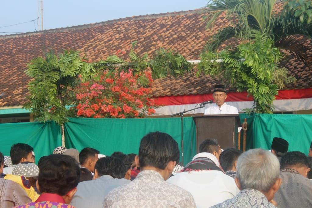 Pelaksanaan Sholat Idul Adha Warga LDII di PAC Pemanggilan.