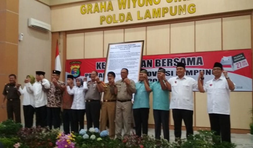 LDII Lampung Dukung Kesepakatan Pilkada Damai Tahun 2018
