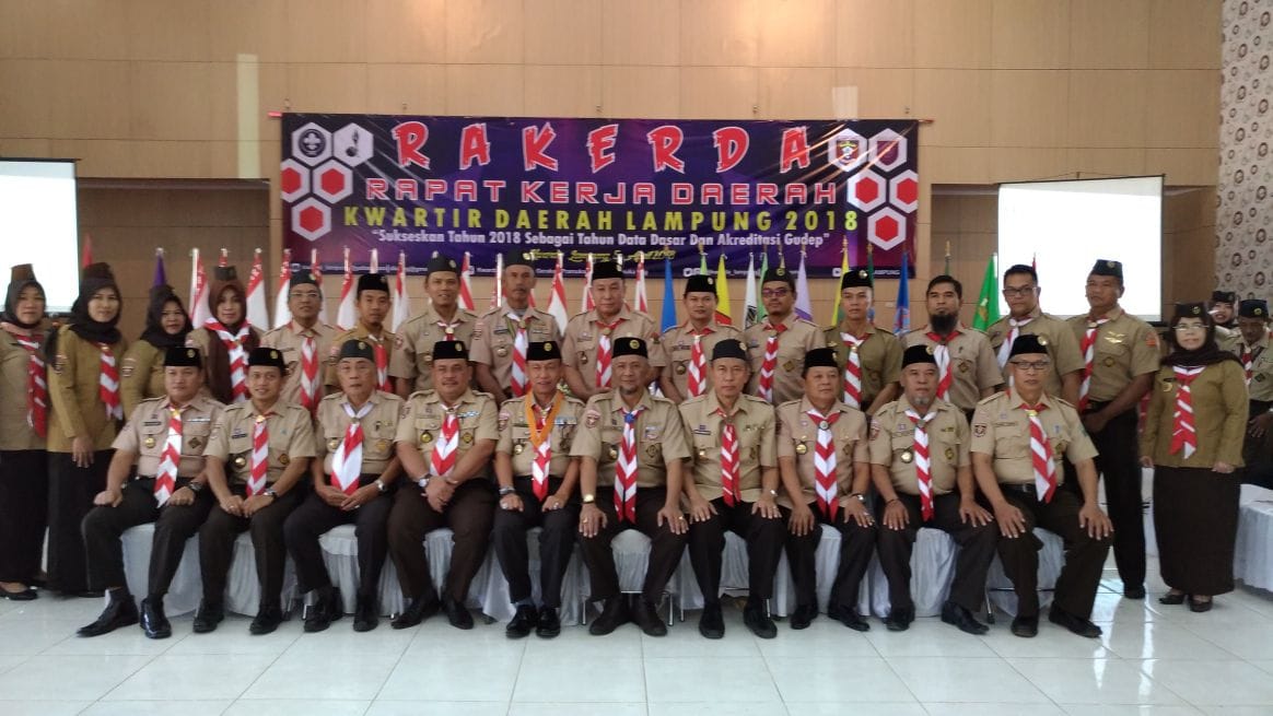Pinsako SPN Lampung Ikuti Rakerda Gerakan Pramuka Lampung