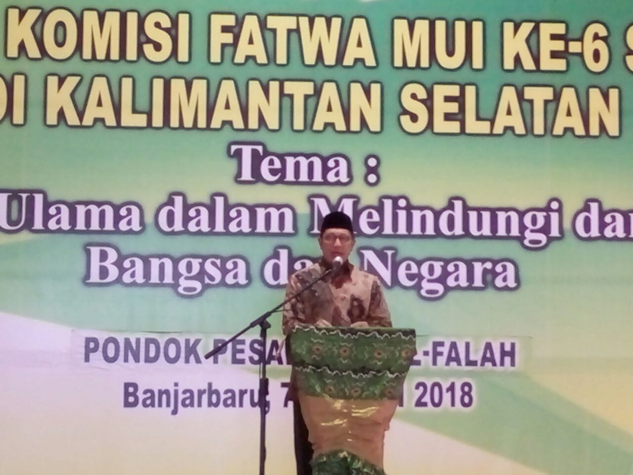 Menteri Agama Resmi Buka Ijtima’ulama Fatwa MUI ke 6 se-Indonesia Tahun 2018