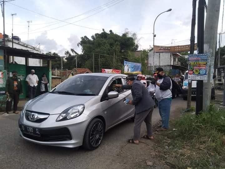 Bagi Masker, LDII Cicalengka Ambil Peran Cegah Penyebaran Covid-19