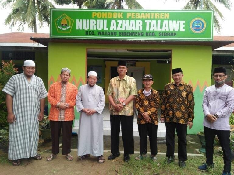 Ketua LDII Sulsel Kunjungi Ketua MUI Kab.Sidrap