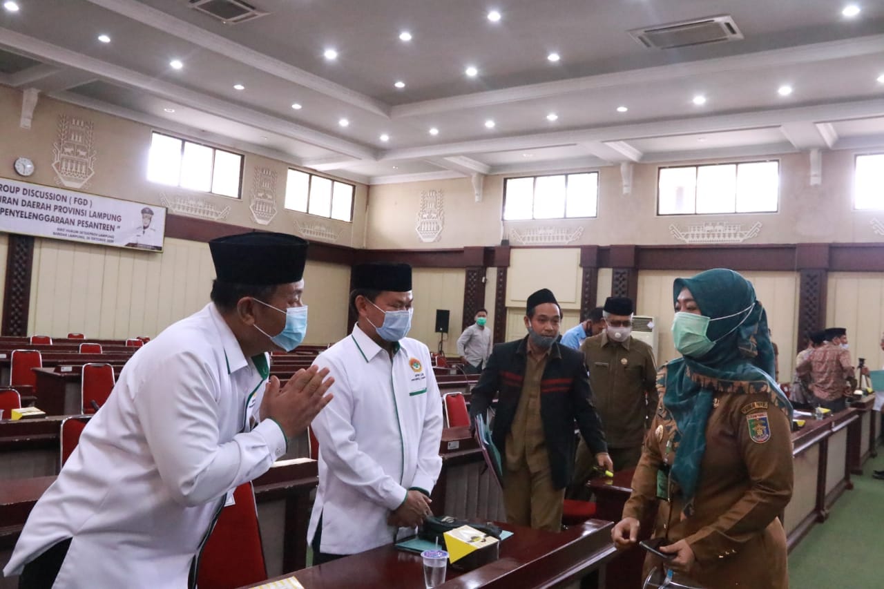 Laksanakan UU Pesantren, Pemprov Lampung Siapkan Raperda Fasilitasi Penyelenggaraan Pesantren