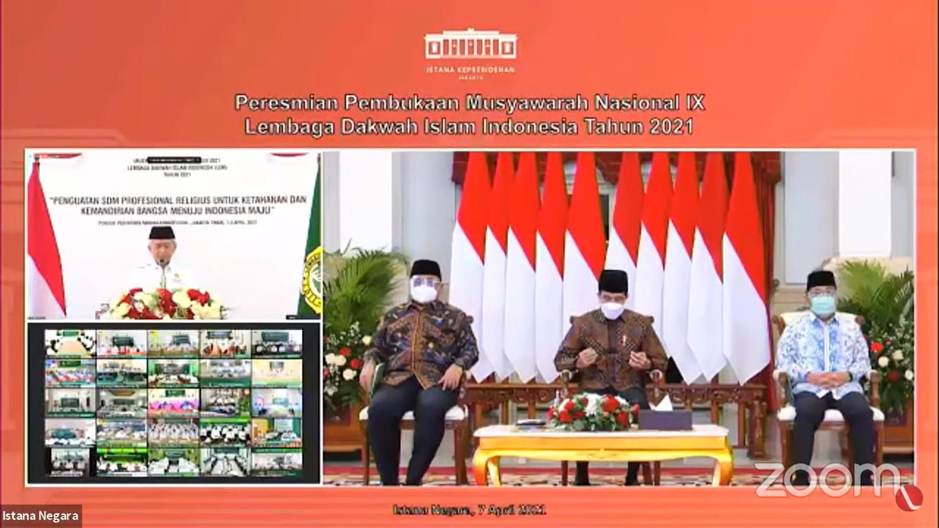 Presiden RI Buka Munas IX LDII Secara Virtual di 3600 Titik di Seluruh Indonesia