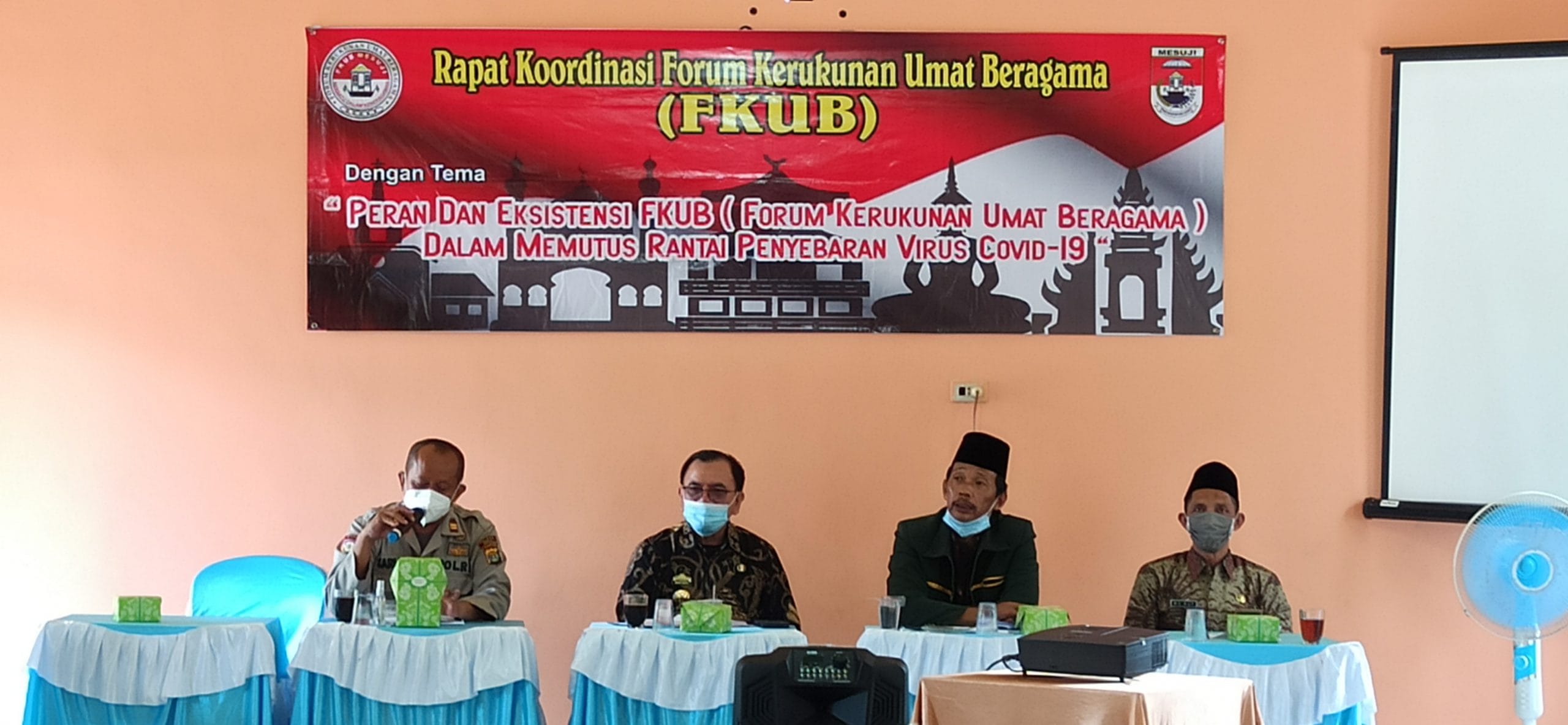 Kesbangpol Ajak Pemuka Agama Aktif Cegah Covid