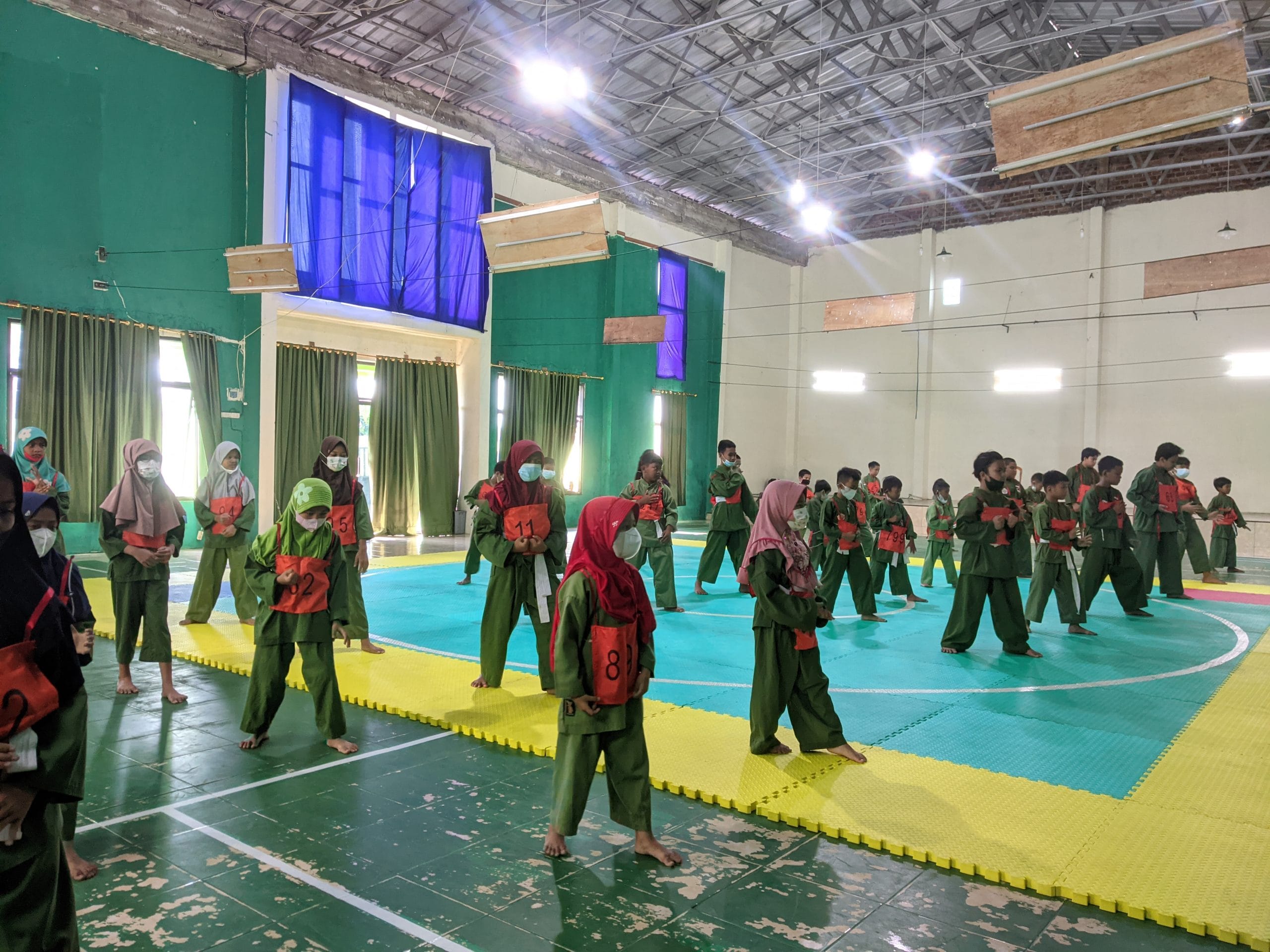 Persinas Asad Kota Bandar Lampung Menggelar Tiga Tingkat Ujian Kenaikan