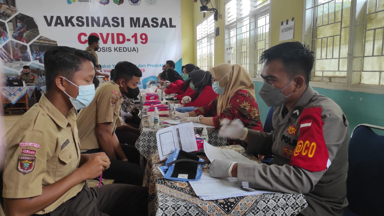 Biddokes Polda Lampung: Kami dukung Akselerasi Vaksinasi