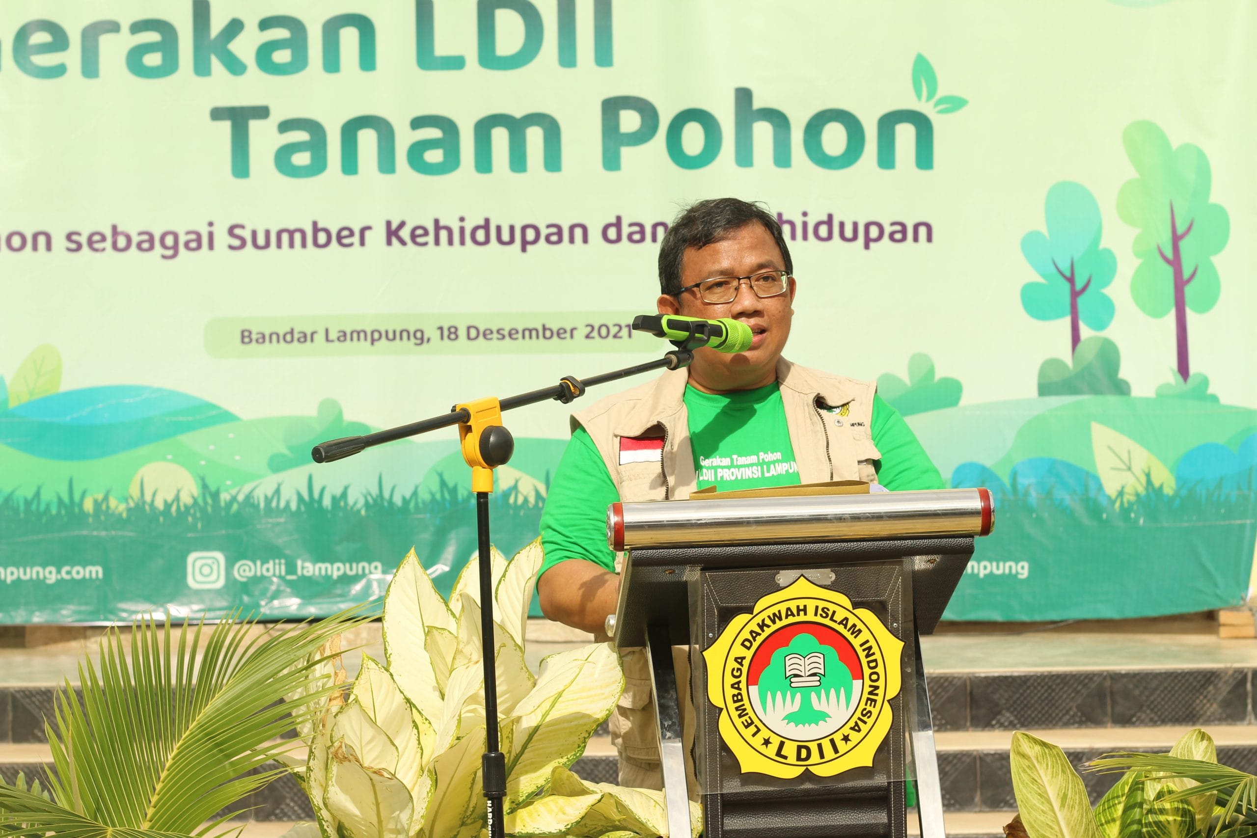 Ketua DPW LDII Lampung: Green Dakwah Sebagai Gerakan Dakwah Sekaligus Peduli Lingkungan