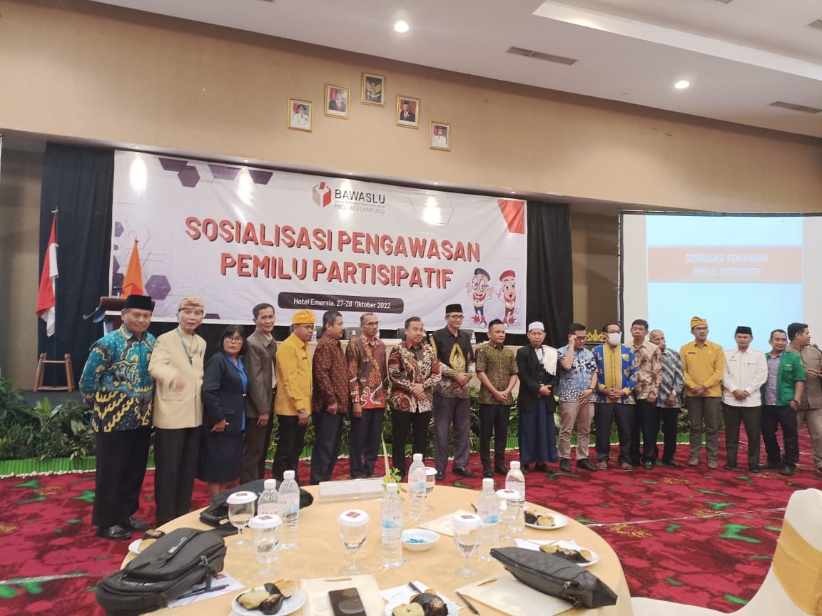 Tingkatkan Partisipasi Ormas, DPW LDII Lampung Ikuti Sosialisasi Pengawasan Pemilu Partisipatif