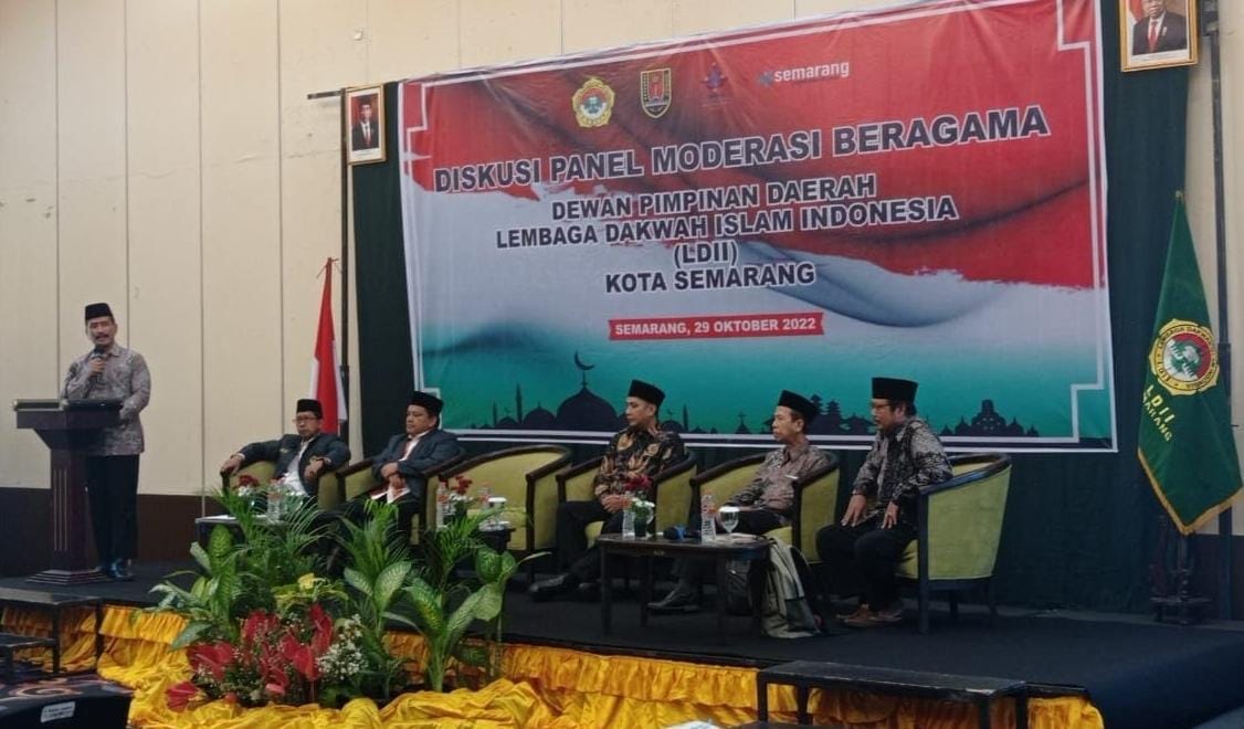 Perkuat Kebersamaan dan Toleransi, DPD LDII Semarang Gelar Diskusi Panel Moderasi Beragama