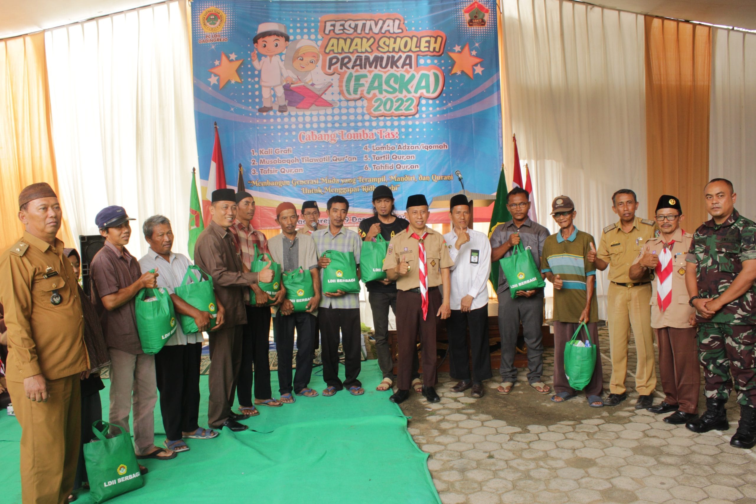 DPD LDII Pringsewu Gelar Acara FASKA Dan Pemberian Tali asih