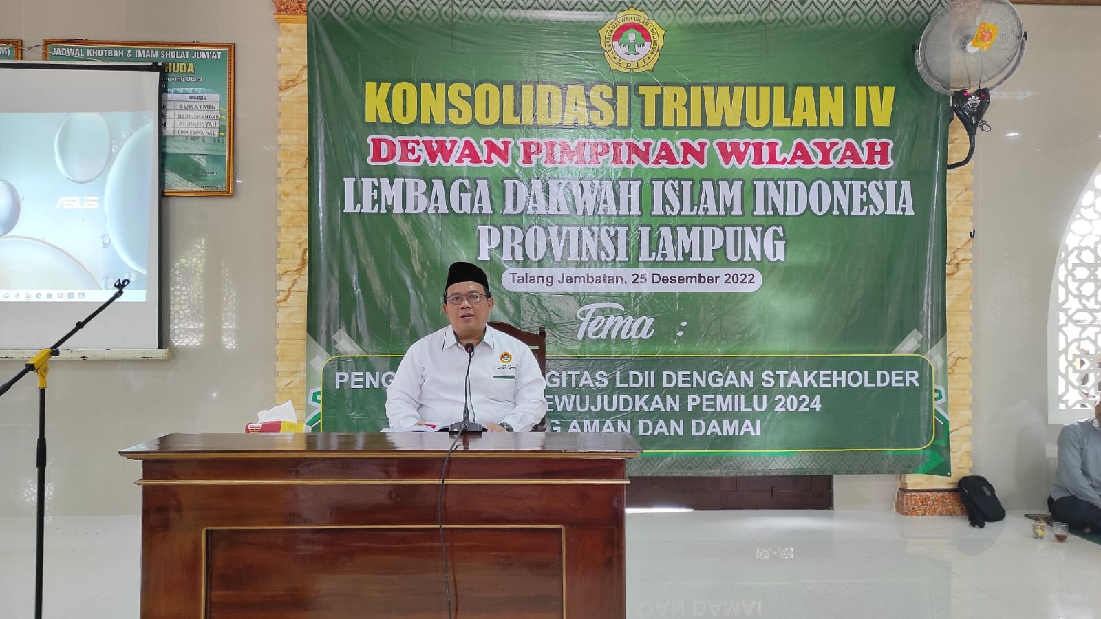 ketua dpw ldii provinsi lampung