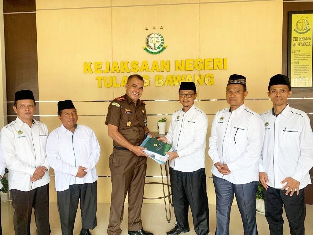 LDII Tulang Bawang Kunjung Kerja Ke Kejari