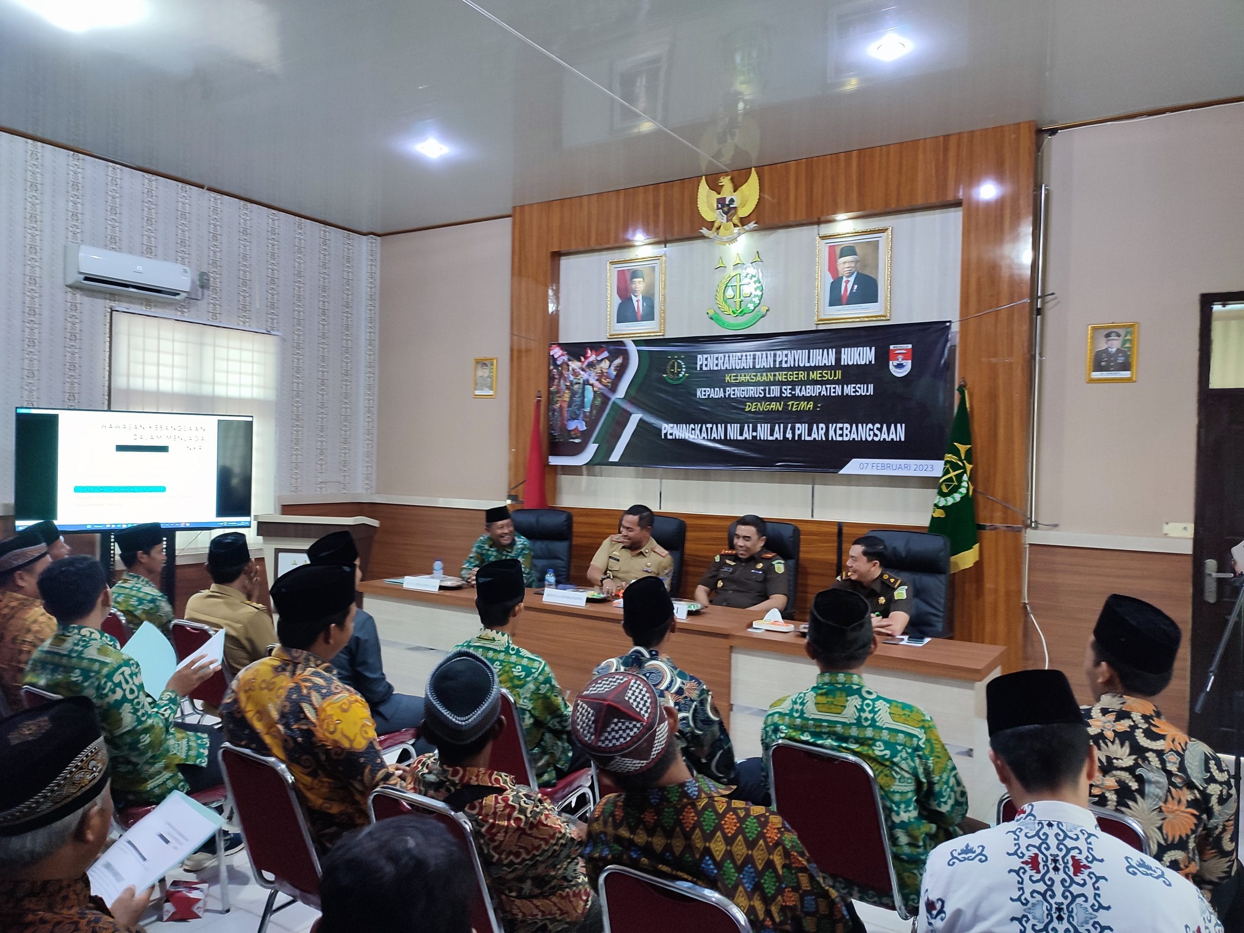 LDII Terima penyuluhan dan Penerangan Hukum Dari Kejari Mesuji