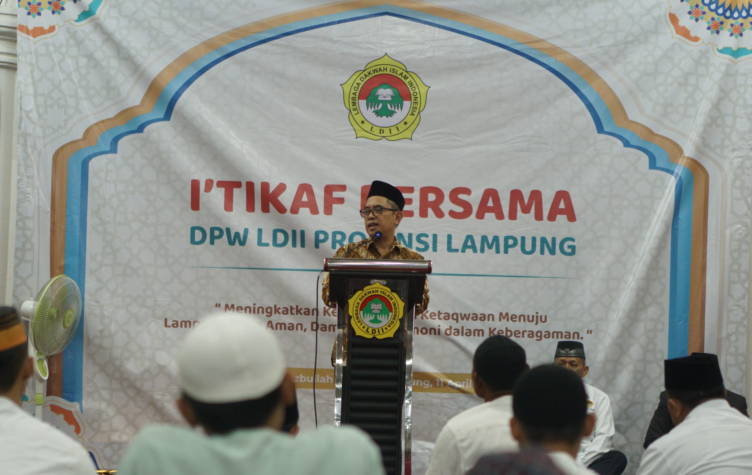 Kemenag Provinsi Lampung iktikaf bersama Warga LDII