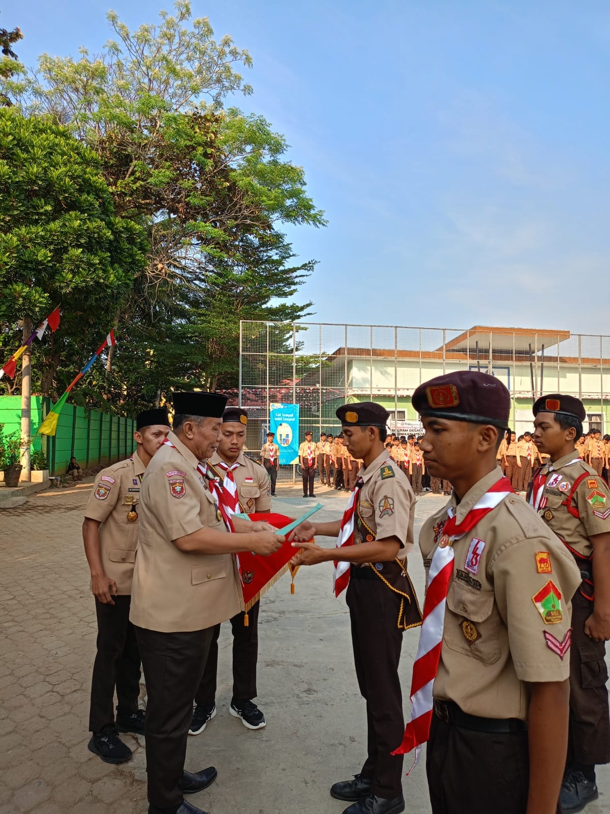 Sako SPN Gelar Upacara HUT Pramuka ke-62, Bentuk Karakter Tanamkan Nilai-nilai Luhur Pancasil
