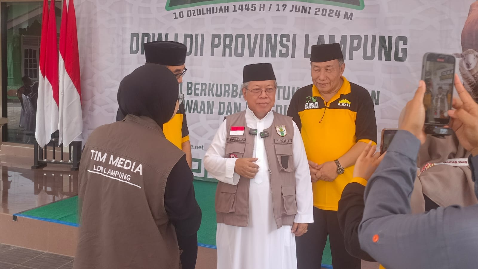 Idul Adha 1445 H, LDII Lampung Sembelih 1446 Ekor Sapi dan 1067 Ekor Kambing