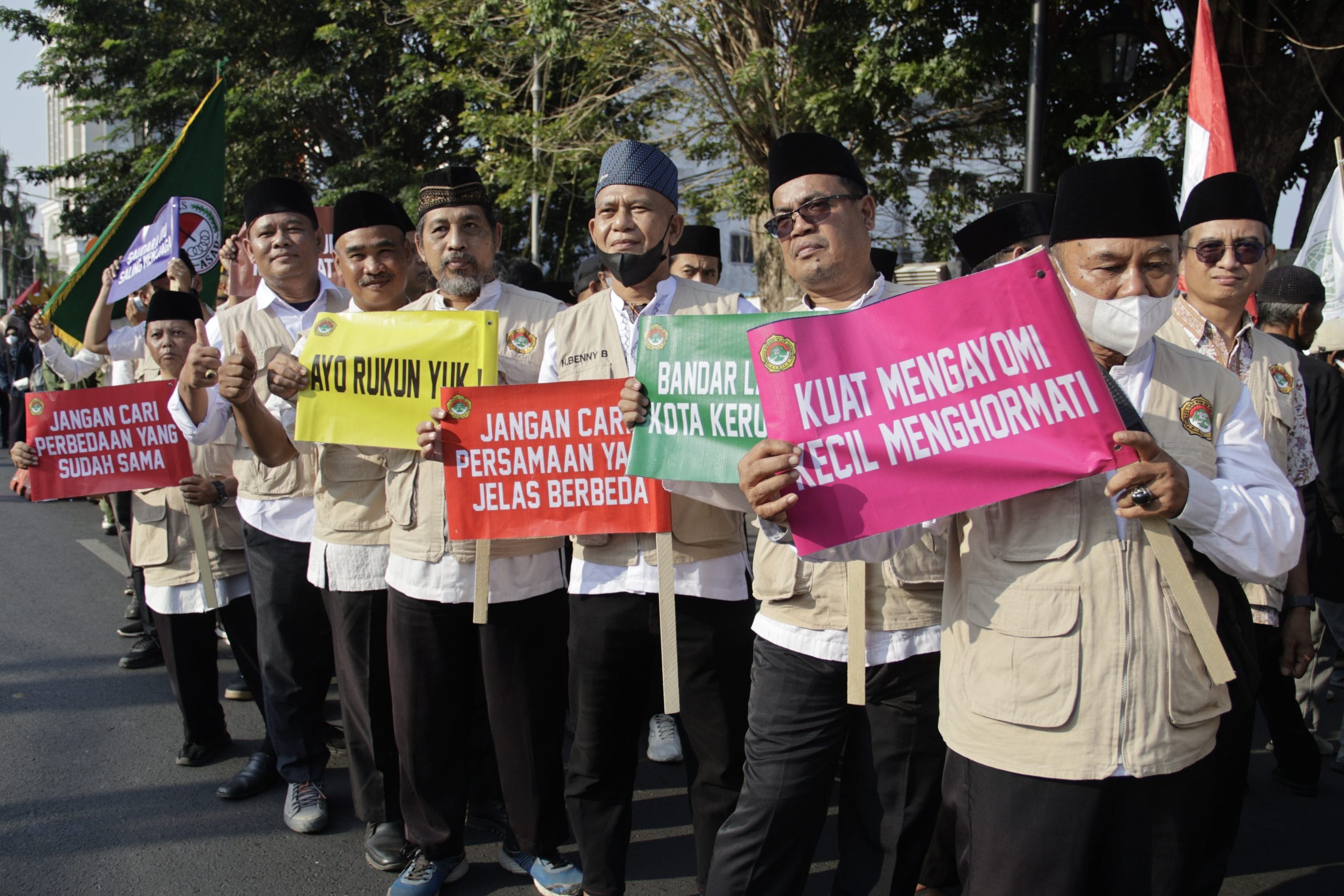 LDII Ikuti Karnaval Seni Budaya Lintas Agama Kota Bandarlampung