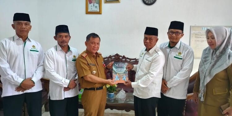 Terima Kunjungan LDII, Dinas PPKB Lampung Utara Siap Kerjasama Selenggarakan Penyuluhan