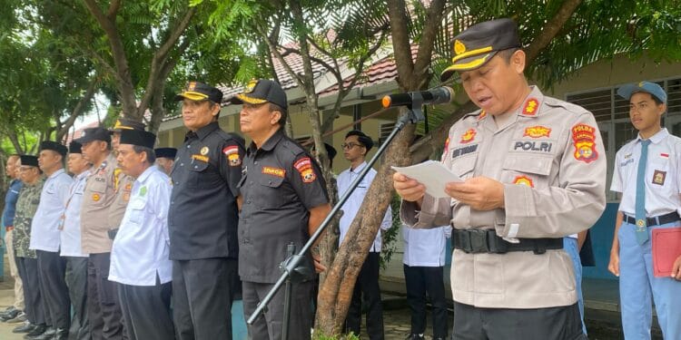 Kunjungi Ponpes Nurul Huda, Ini Pesan Kasubdit Polmas Polda Lampung