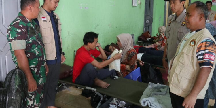 Bulan Bakti Kesehatan Nasional, PAC LDII Hajimena Gelar Aksi Donor Darah