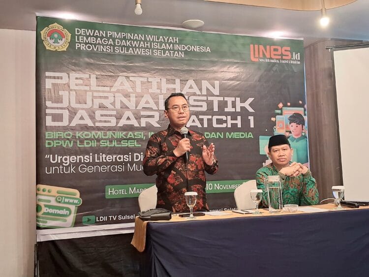 Tingkatkan Kualitas Informasi, LDII Sulsel Adakan Pelatihan Jurnalistik