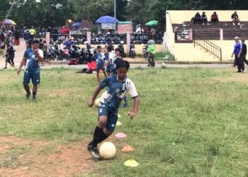 FORSGI Kemiling Gelar Latihan Rutin Sepak Bola U-8 dan U-13