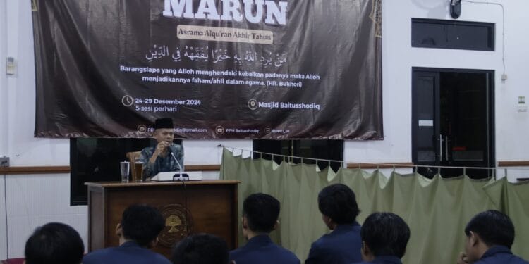 Manfaatkan Waktu Libur Kuliah, PPM Baitusshadiq Selenggarakan Marun 2024