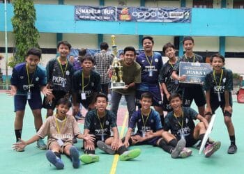 PKPPS Wustha Wali Barokah Juarai Turnamen Futsal SMADELA CUP