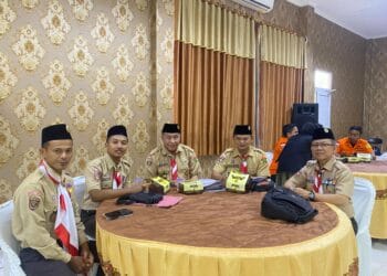 Sako SPN Ikuti Peningkatan Kompetensi Pimpinan Saka Sako Tingkat Kwartir Daerah Lampung
