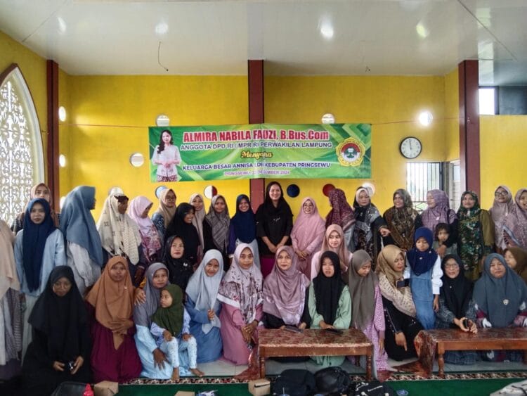 Senator Almira Nabila Fauzi Menyapa LDII Pringsewu