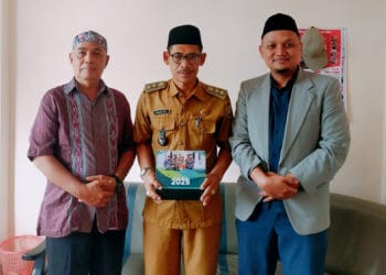 Silaturahim dengan Lurah, LDII Sumur Batu Sampaikan Rencana Ngaji Akhir Tahun