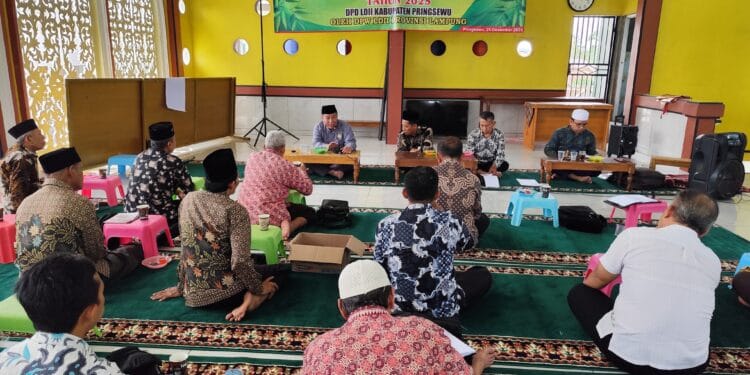 Masa Bakti Kepengurusan Habis Januari 2025 Mendatang, DPD LDII Pringsewu Gelar Rapat Persiapan Musda IV