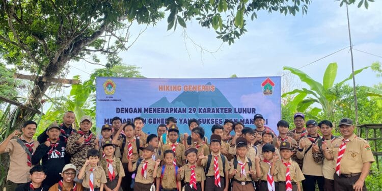 Sako SPN Cabang Bandar Lampung Adakan Hiking Generus