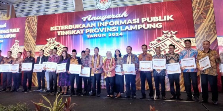 LDII Hadiri Malam Anugerah Keterbukaan Informasi Publik (KI Award) Tingkat Provinsi Lampung Tahun 2024