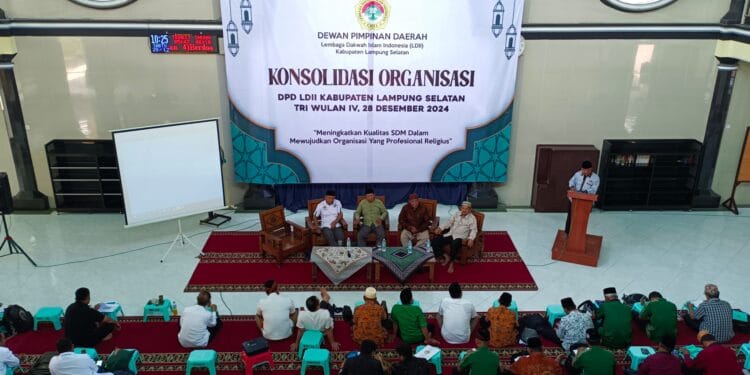 DPD LDII Lampung Selatan Gelar Konsolidasi Organisasi