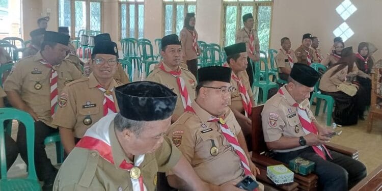 Sako SPN Ikuti Sosialisasi Program Kerja Pusdiklatcab Menak Sengaji Kwarcab Tulang Bawang