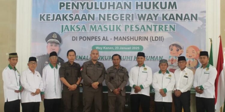 LDII dan Kejari Way Kanan Adakan Kerja Sama Jaksa Masuk Pesantren