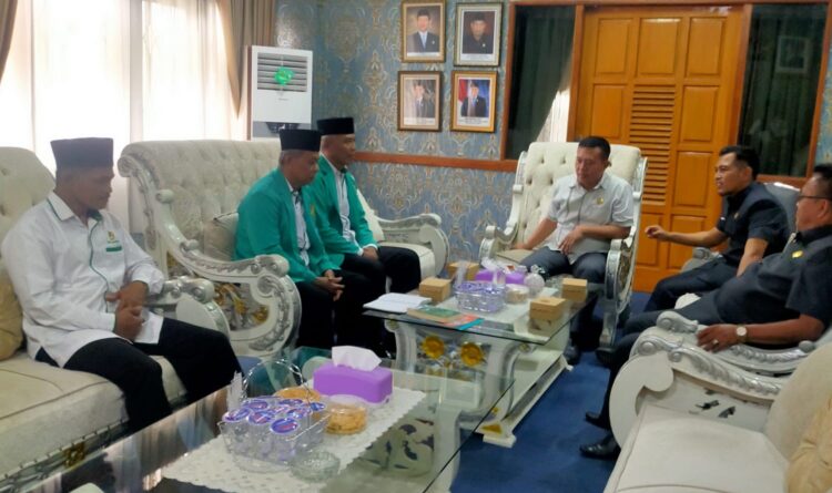 Audiensi dengan Ketua DPRD Lampung Utara, LDII Paparkan 8 Klaster Pengabdian untuk Bangsa