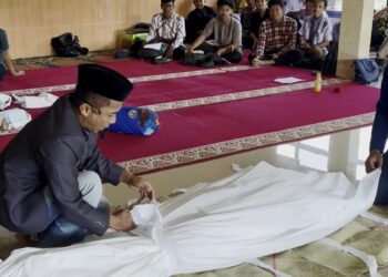 LDII Bakung Bekali Remaja Keterampilan Peramutan Jenazah Sesuai Sunnah