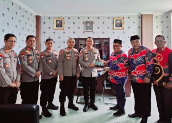 Pra Rakornas II, Pengurus LDII Silaturahmi dengan Dirbinmas Polda Lampung