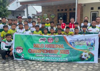 Ketua FORSGI Lampung Lepas Kontingen Menuju MILO National Championship 2025