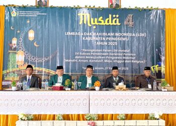 Musda IV DPD LDII Pringsewu Tekankan Tri Sukses Pembinaan Generasi Penerus