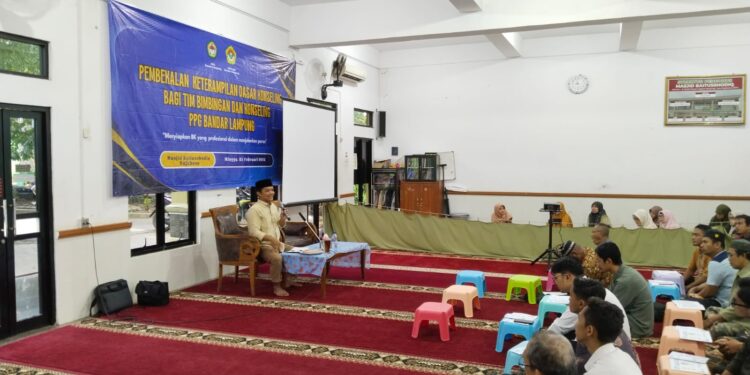 Optimalkan Peran BK, LDII Bandar Lampung Gelar Pembekalan Keterampilan Dasar Konseling